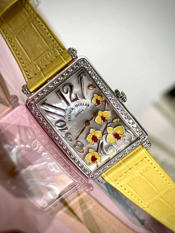Franck Muller  Long Island-952-Hoa Lan Vàng - Limited  30/31