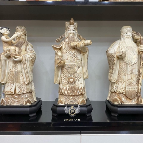 Bộ Tượng 3 Ông Tam Đa Bằng Đá