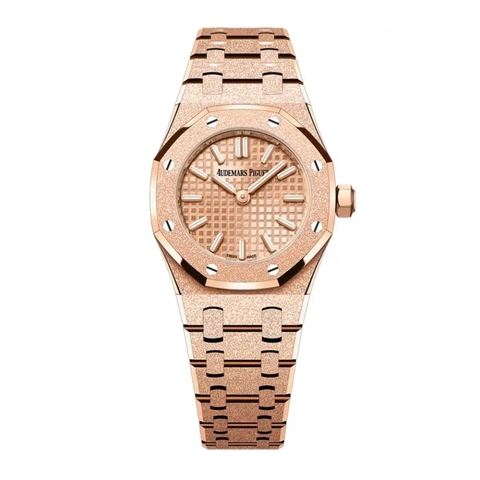 Đồng Hồ Audemars Piguet Royal Oak Mini Frosted Gold Quartz 67630OR.GG.1312OR.01