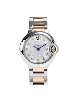 Cartier Ballon Bleu Diamonds Dial 28mm