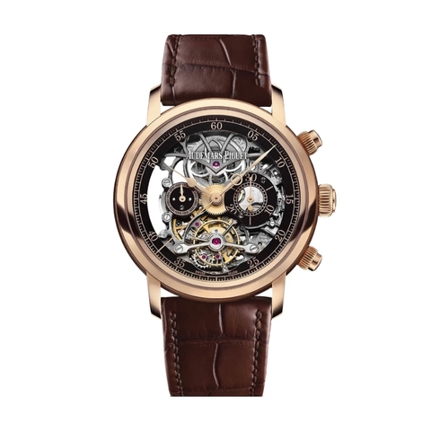 Đồng Hồ Audemars Piguet Jules Audermars Tourbillon Chronograph 26346OR.OO.D088CR.01