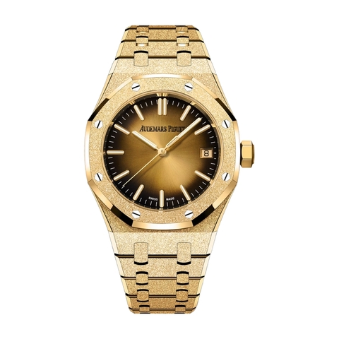 Đồng Hồ Audemars Piguet Royal Oak Frosted Gold Selfwinding 15550BA.GG.1356BA.01