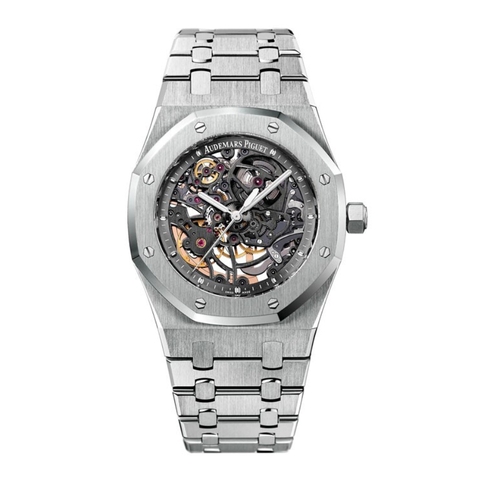 Đồng Hồ Audemars Piguet Royal Oak 15305ST.OO.1220ST.01 Openworked Selfwinding Anthracite Dial 39mm