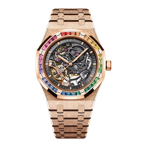 Đồng Hồ Audemars Piguet Royal Oak Frosted Gold Double Balance Wheel Openworked 15412OR.YG.1224OR.01