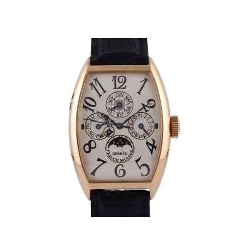 Đồng Hồ Franck Muller Cintree Curvex Quantieme Perpetual Calender Gold 18k