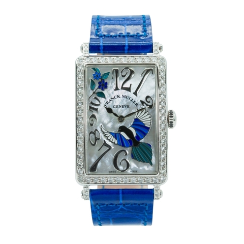 Đồng Hồ Franck Muller Long Island 925 QZ REL BU MOP