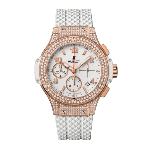 Đồng Hồ Hublot Big Bang Gold White Pavé  41mm 341.PE.230.RW.174