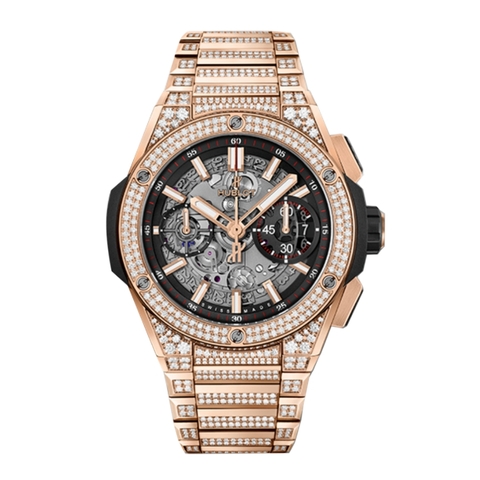 Đồng Hồ Hublot Big Bang Integral King Gold Pavé 42mm 451.OX.1180.OX.3704