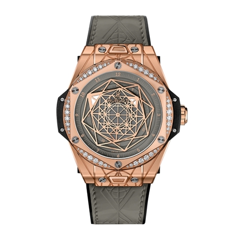 Đồng Hồ Hublot Big Bang One Click Sang Bleu King Gold Grey Diamonds 39mm 465.OS.7048.VR.1204.MXM20