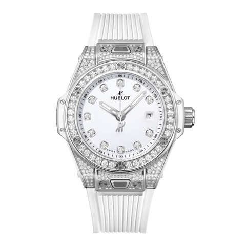 Đồng Hồ Hublot Big Bang One Click Steel White Pavé 33mm 485.SE.2210.RW.1604
