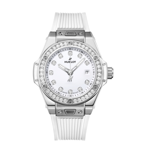 Đồng Hồ Hublot Big Bang One Click Steel White Diamonds 33mm 485.SE.2210.RW.1204