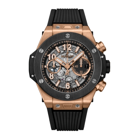 Đồng Hồ Hublot Big Bang Unico King Gold Ceramic 44mm 421.OM.1180.RX