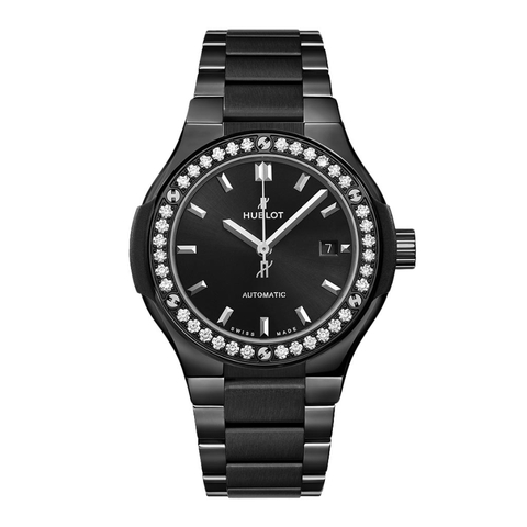 Đồng hồ Hublot Classic Fusion Black Magic Bracelet Diamonds 33mm 585.CM.1470.CM.1204