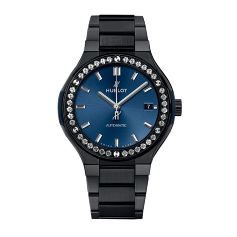 Đồng Hồ Hublot Classic Fusion Ceramic Blue Bracelet 33mm 585.CM.7170.CM