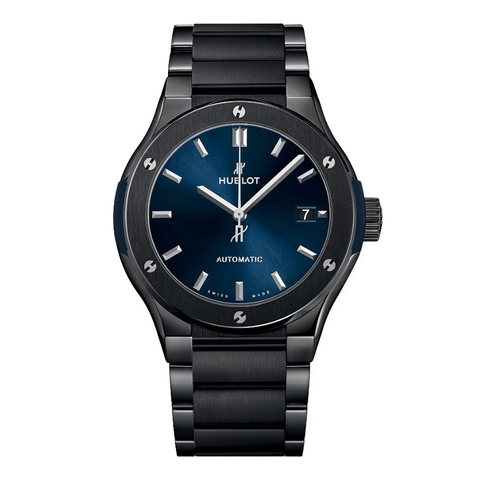 Đồng Hồ Hublot Classic Fusion Ceramic Blue Bracelet 45mm 510.CM.7170.CM