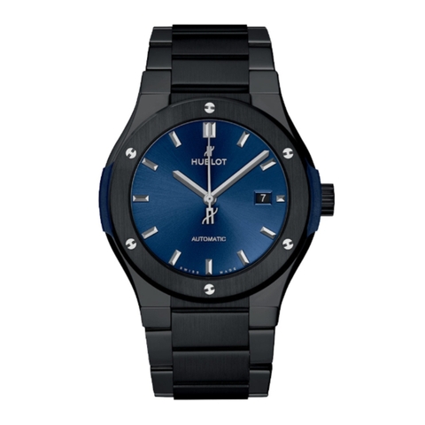 Đồng Hồ Hublot Classic Fusion Ceramic Blue Bracelet 42mm 548.CM.7170.CM
