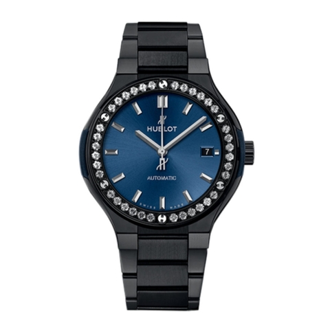 Đồng Hồ Hublot Classic Fusion Ceramic Blue Bracelet 38mm 568.CM.7170.CM