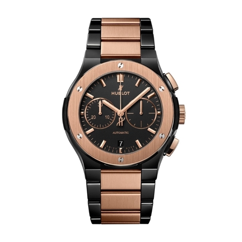 Đồng Hồ Hublot Classic Fusion Chronograph Ceramic King Gold Bracelet 42mm 540.CO.1180.CO