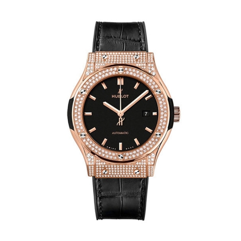 Đồng Hồ Hublot Classic Fusion King Gold Pavé 42mm 542.OX.1181.LR.1704