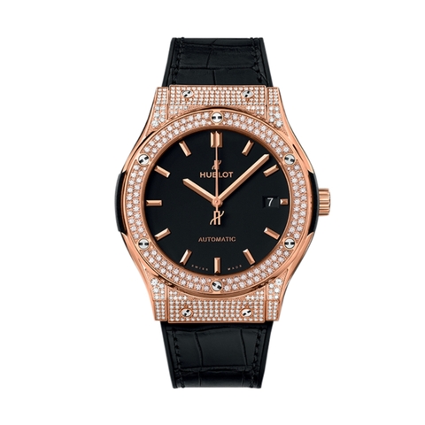 Đồng Hồ Hublot Classic Fusion King Gold Pavé 45mm 511.OX.1181.LR.1704