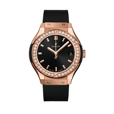 Đồng Hồ Hublot Classic Fusion King Gold Diamonds 33mm 581.OX.1181.RX.1104