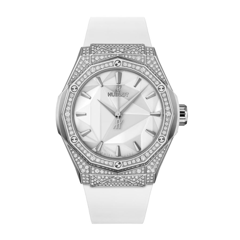 Đồng Hồ Hublot Classic Fusion Orlinski Titanium White Pavé 40mm 550.NS.2200.RW.1604.ORL20