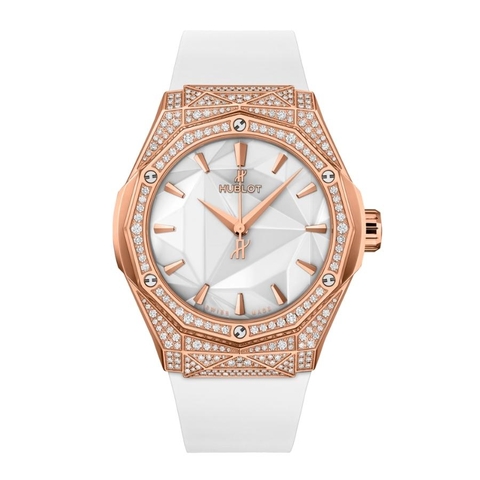 Đồng Hồ Hublot Classic Fusion Orlinski King Gold White Pavé 550.OS.2200.RW.1604.ORL20