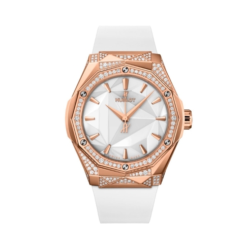 Đồng Hồ Hublot Classic Fusion Orlinski King Gold White Alternative Pave 40mm 550.OS.2200.RW.1804.ORL20