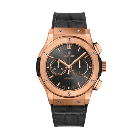 Đồng Hồ Hublot Classic Fusion Racing Grey Chronograph King Gold 42mm 541.OX.7080.LR