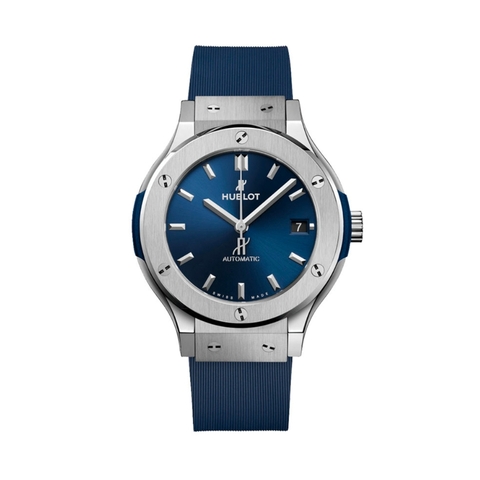 Đồng Hồ Hublot Classic Fusion Titanium Blue 38mm 565.NX.7170.RX