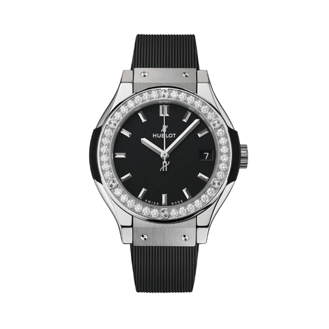 Đồng Hồ Hublot Classic Fusion Titanium Diamonds 33mm 581.NX.1171.RX.1104