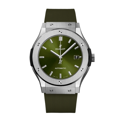 Đồng Hồ Hublot Classic Fusion Titanium Green 45mm 511.NX.8970.RX