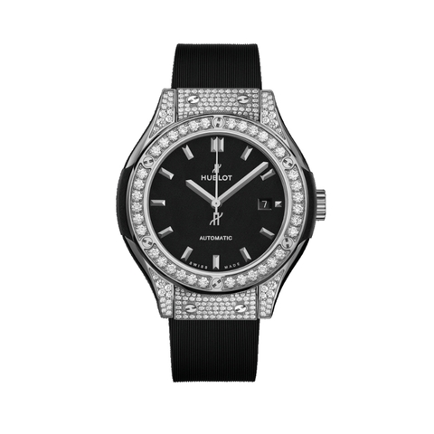 Đồng Hồ Hublot Classic Fusion Titanium Pavé 33mm 582.NX.1170.RX.1704