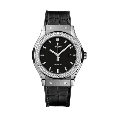 Đồng Hồ Hublot Classic Fusion Titanium Diamonds 42mm 542.NX.1171.LR.1104