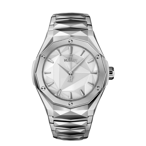 Đồng Hồ Hublot Classic Fusion Titanium Orlinski Bracelet Titanium White 40mm 550.NS.2200.NS.ORL22