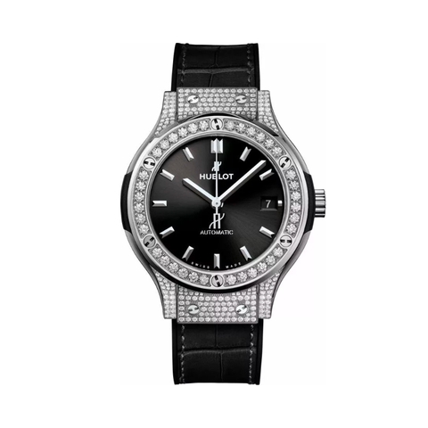 Đồng Hồ Hublot Classic Fusion Titanium Pavé 38mm 565.NX.1470.LR.1604