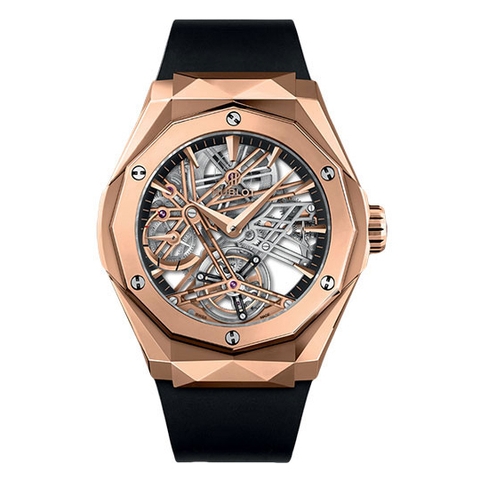 Đồng Hồ Hublot Classic Fusion Tourbillon Power Reserve 5 Days Orlinski King Gold 45mm 505.OX.1180.RX.ORL19