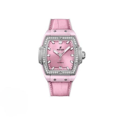Đồng Hồ Hublot Spirit Of Big Bang Pink Ceramic Titanium Diamonds 39mm 665.RN.891P.LR.1204