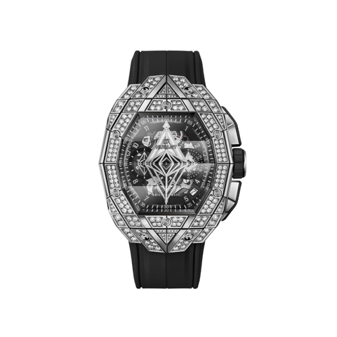 Hublot Spirit Of Big Bang Sang Bleu Titanium Pave 648.NX.0107.RX.1604.MXM23
