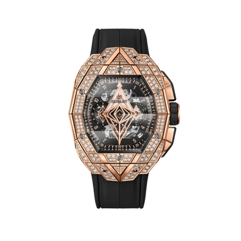 Hublot Spirit Of Big Bang Sang Bleu King Gold Pave 648.OX.0108.RX.1604.MXM23