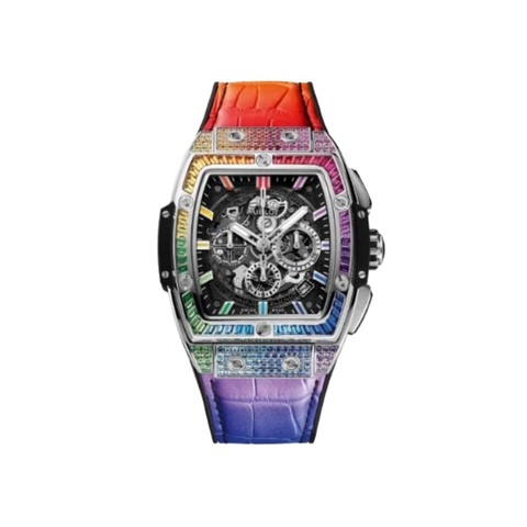 Hublot Spirit Of Big Bang Titanium Rainbow 642.NX.0117.LR.0999