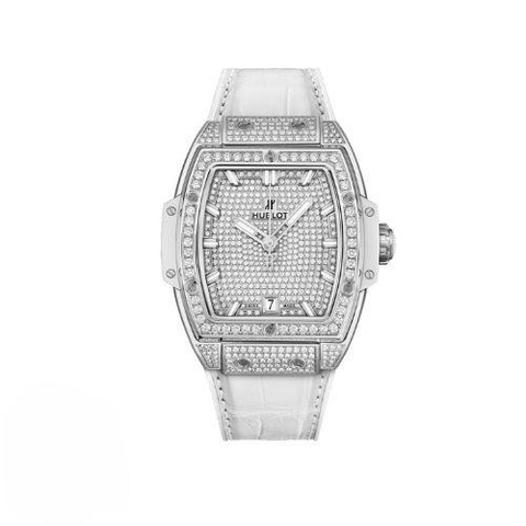 Đồng Hồ Hublot Spirit Of Big Bang Titanium White Full Pavé 39mm 665.NE.9010.LR.1604