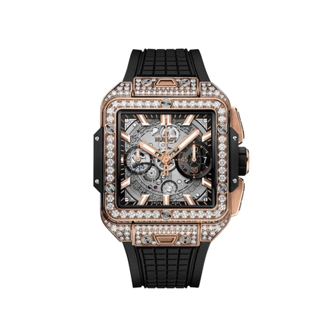 Hublot Square Bang Unico King Gold Pave 821.OX.0180.RX.1604