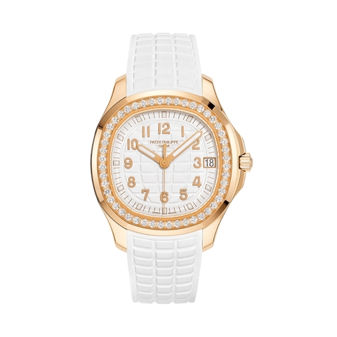 Đồng Hồ Patek Philippe Aquanaut Luce 5268-200R-001 Mặt Số Trắng Matte 38.8mm