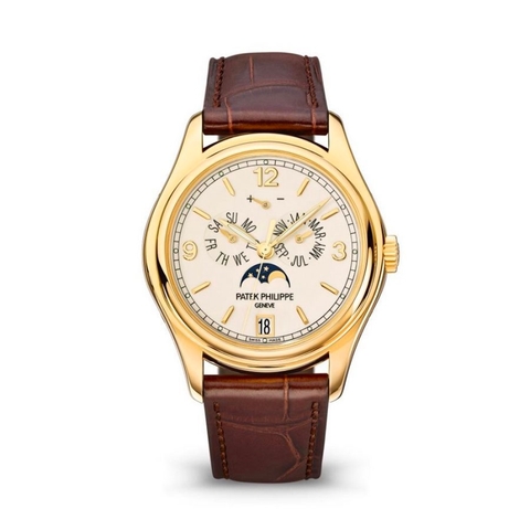 Đồng Hồ Patek Philippe Complications Moon Phase 5146J-001 Mặt Số Kem 39mm