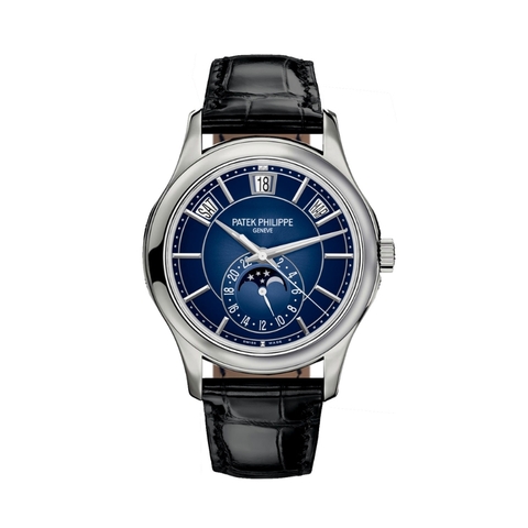 Đồng Hồ Patek Philippe Complications Moon Phase 5205G-013 Mặt Số Xanh 40mm
