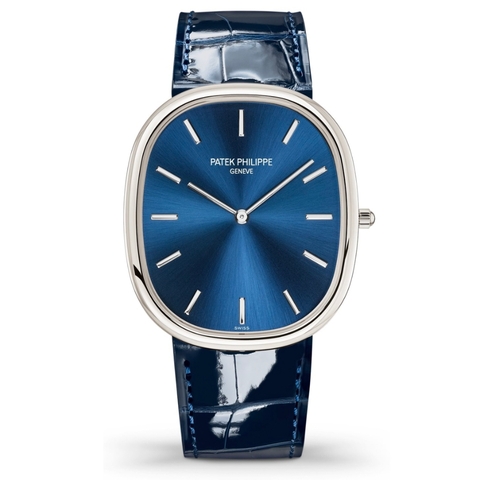 Đồng hồ Patek Philippe Golden Elipse 5738P-001 Mặt Số Xanh