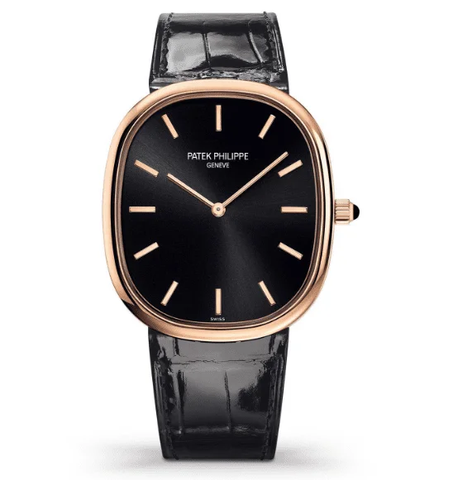 Đồng hồ Patek Philippe Golden Elipse 5738R-001 Mặt Số Đen