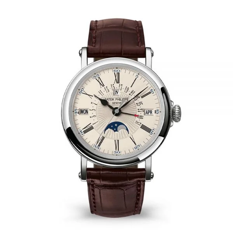 Đồng hồ Patek Philippe Grand Complications Perpetual Calendar 5159G-001 Mặt Số Trắng 38mm