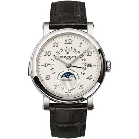 Đồng hồ Patek Philippe Grand Complications Engraved Perpetual Calendar 5160-500G-001 38mm